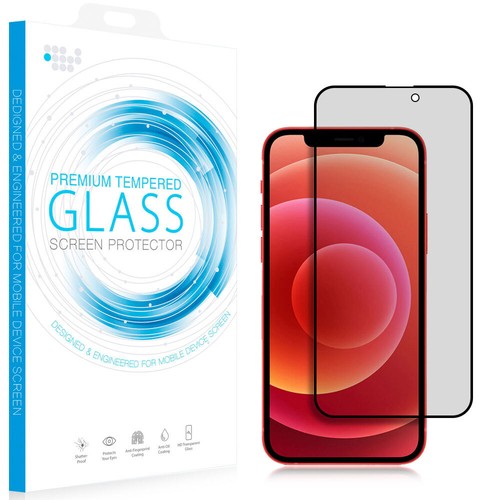 GSA 2.5D Full Coverage Privacy Tempered Glass Screen Protector For iPhone 15 -