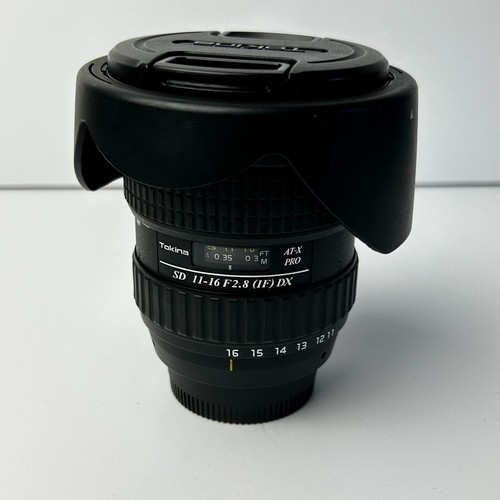 Lente Tokina AT-X Pro 11-16 mm F/2,8 DX SD para Nikon | Funcionamiento pero piezas rotas - Imagen 3 de 13