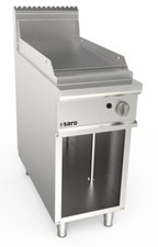 Saro Gasgriddleplatte 400Mm Breit Standger&auml;t Glatt Modell Lq / Ftg2Bal