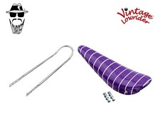 ORIGINAL LOWRIDER 20" Purple/Silver Banana Saddle/Chrome Sissy Bar Stingray Bike