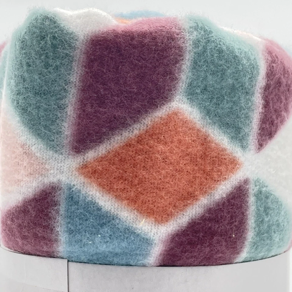 MainStays Fleece Plush Throw Blanket 50” x 60” Geometric Diamond Pattern - Image 2 of 4
