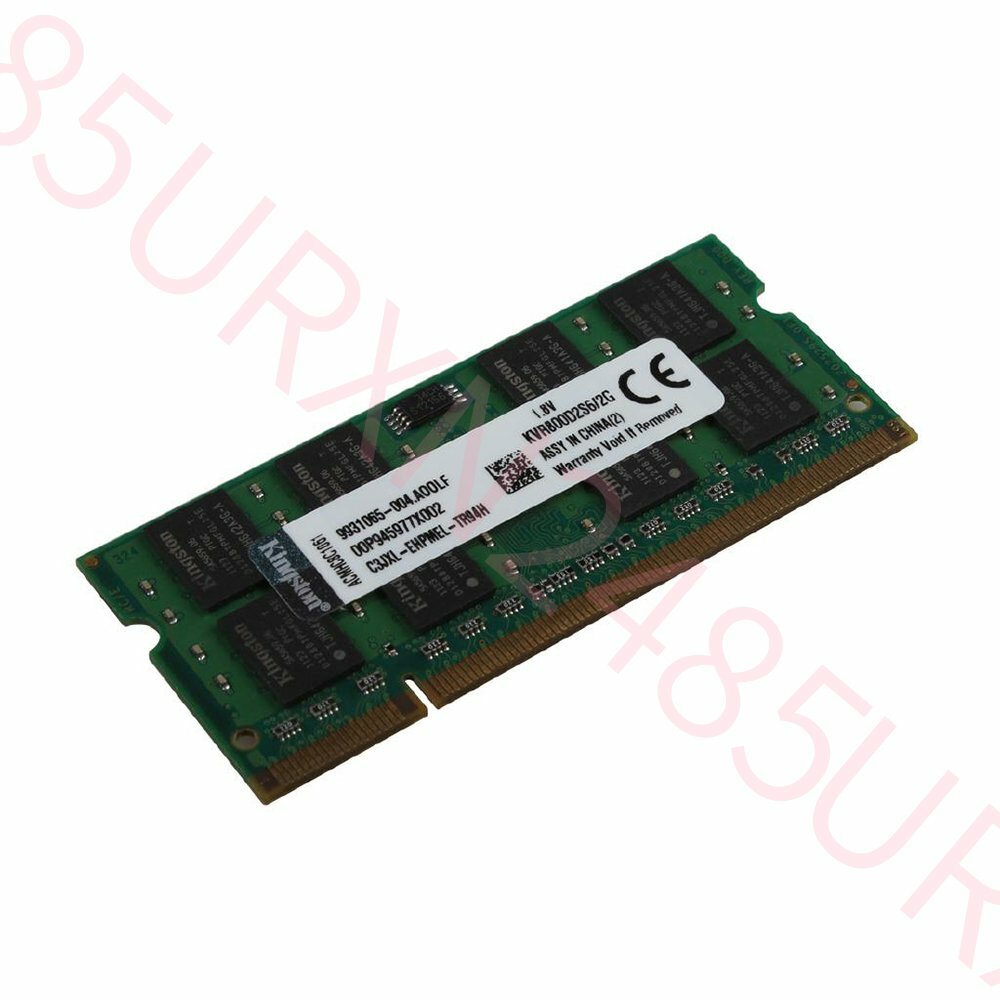 Kingston 4GB 2 x 2GB / 1GB PC2-6400 DDR2 800Mhz 1.8V KVR800D2S6/2G ...
