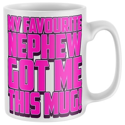 Lustige Tasse My Favourite Neph Got Me This Muttertag Heißgetränke Geschenk Tante Tee