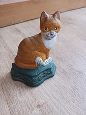 Türstopper Katze Gusseisen Vintage
