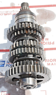 のんのん 1990-94 Kawasaki Ninja ZX6R 600cc OEM TRANSMISSION GEAR'S /VIN