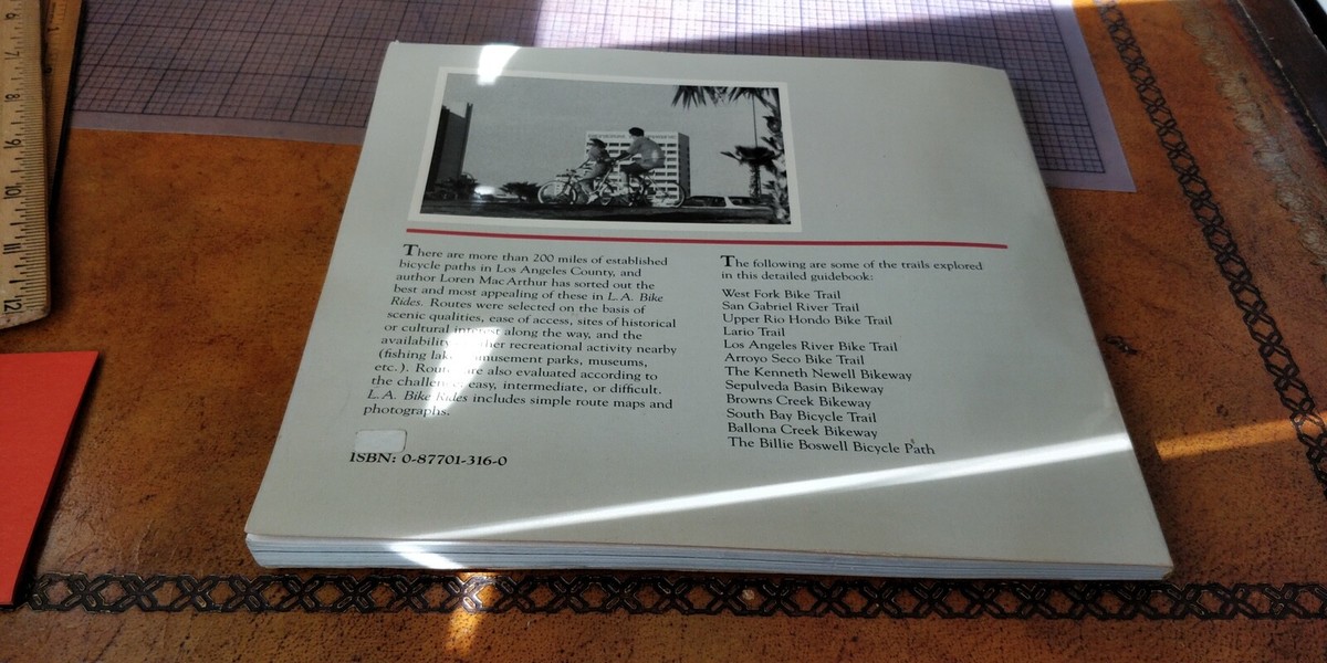 Bike Rides -- Loren Mac Arthur -- 37 speciality bike rides in Los  Angeles