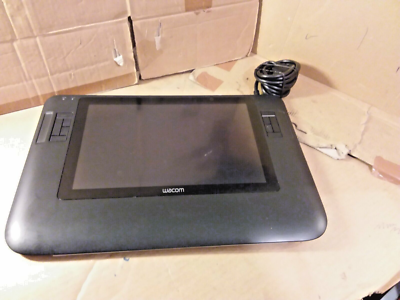 Wacom DTZ-1200W/G Interactive Display Graphics Tablet W/ Converter