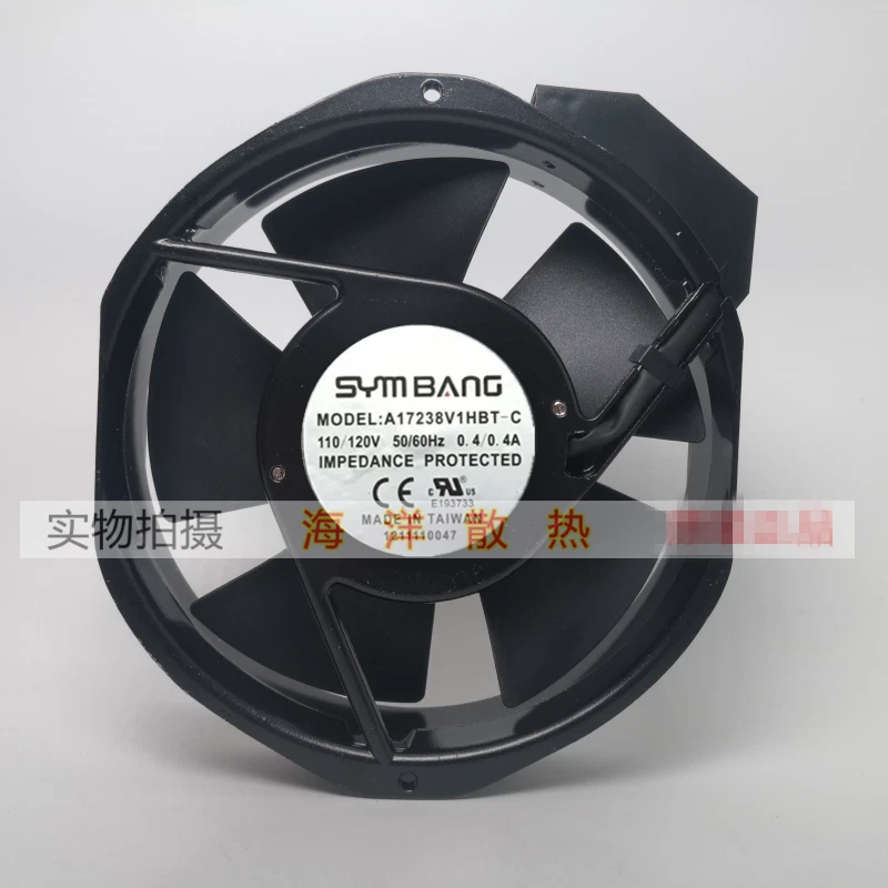 1PC SYM BANG A17238V1HBT-C 110/120V 17CM 17238 cooling fan | eBay