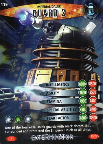 Doctor Who Battles In Time Individual Trading Cards ( Cards 1 to 350 ) - Picture 73 of 235
