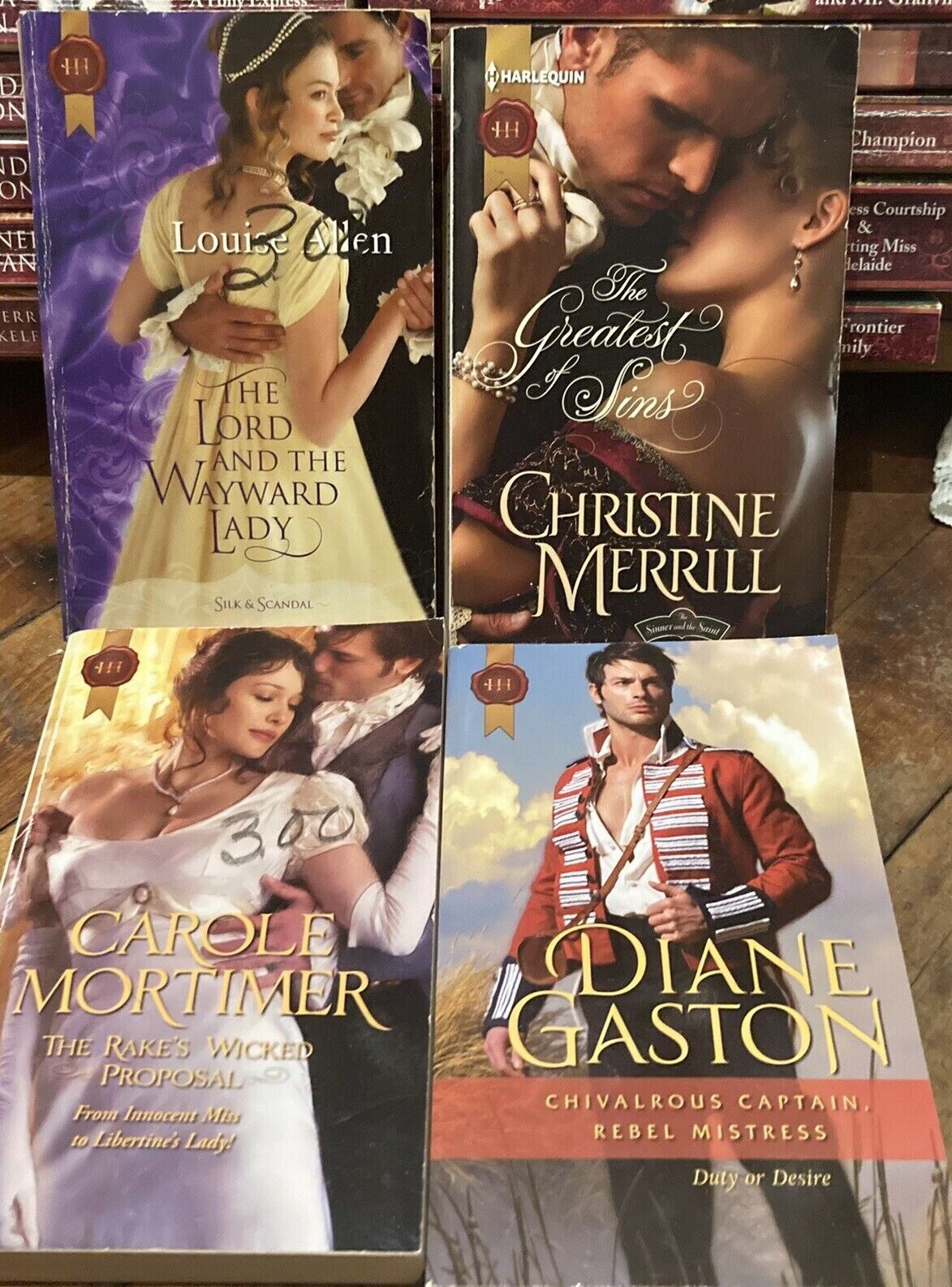 Regency Romance; Historical Romance; Silhouette; Harlequin; Western BOOK LOTS eBay