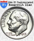 1966 (P) Roosevelt Dime BRILLIANT UNCIRCULATED *JB's Coins*