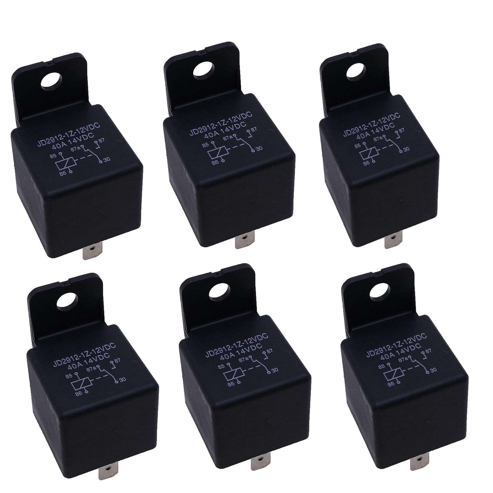 6PCS Relay K3181-62330 AR74411 For John Deere D105 D140 L100 L105 L110 L111 L118