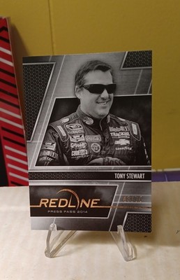 2014 Press Pass Redline - Tony Stewart #48 Color Proof Black & White /75