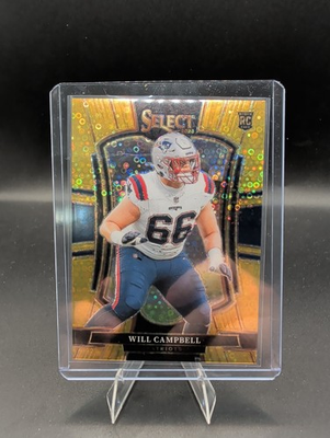 #ad Will Campbell 2025 Select Gold Disco Premier Level 1 10 $75.00