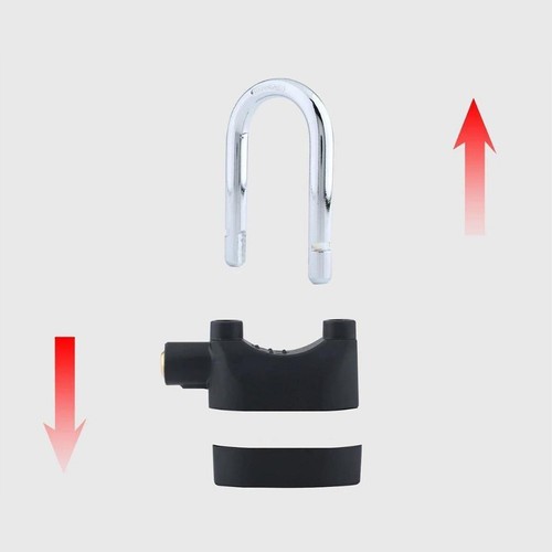 Siren Equipped Heavy Duty Lock 110dB Waterproof For Bike Security Solution - Picture 12 of 36