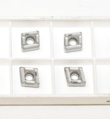 4x SECO CCMX 080308-M07 HX Wendeplatten Indexable Inserts NEU RHV41284