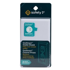 Safety 1st OutSmart Outlet Shield 1 Count Pack of 2 