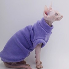 Dirt-resistant Sphynx Clothes Soft Cat Costume Thick Fall Winter Appar