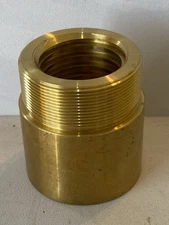 McMaster-Carr Acme Externally Threaded Nut Right Hand  Bronze 2"-4 Thread Size