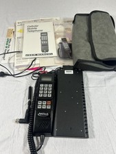 Vintage Motorola Ameritech Car Phone S3121A With Bag Powers On Locked