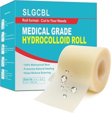 Bandages Roll, XL Hydrocolloid Pimple Patch Roll for Acne, Wound Care, Burns, Bl