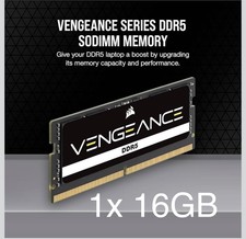 2R-A CORSAIR VENGEANCE 16GB 1x DDR5 5600MHz C48 SODIMM RAM CMSX16GX5M1A5600C48
