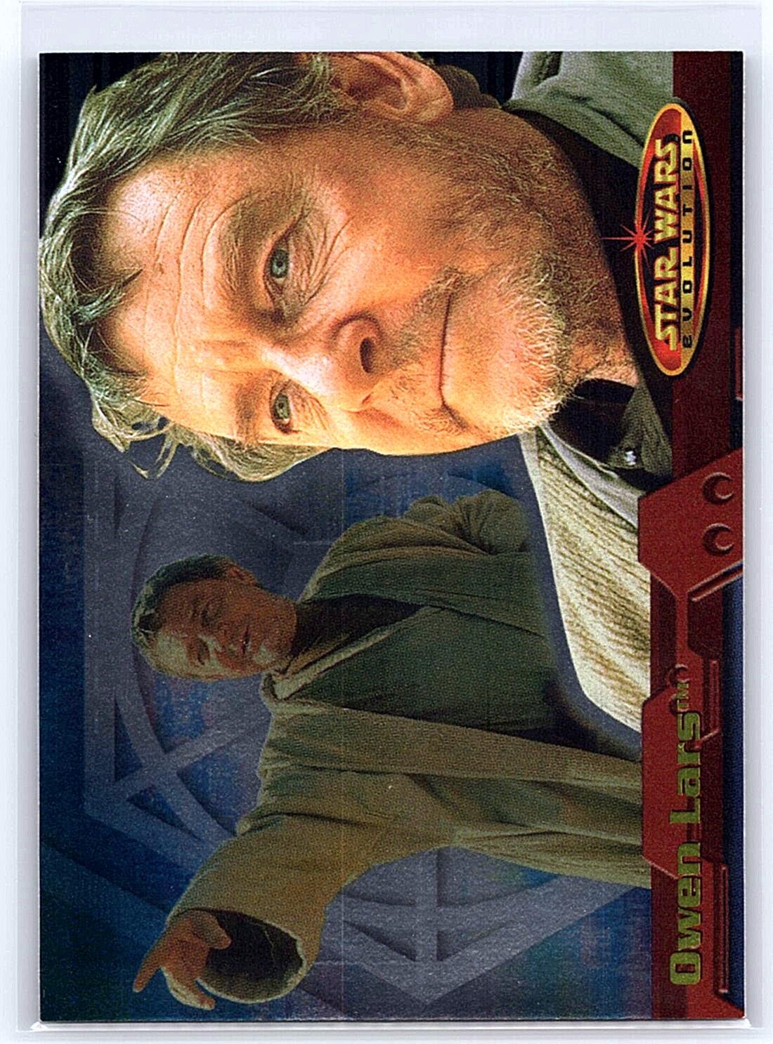 Owen Lars 2001 Topps Star Wars Evolution 58