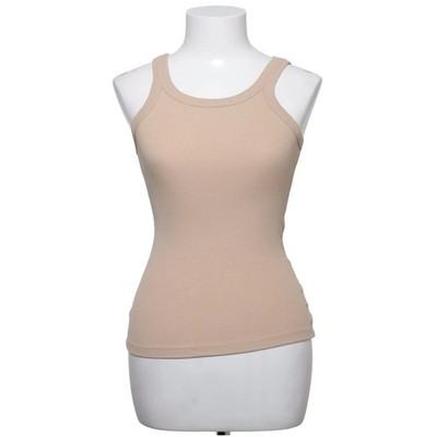 H&M, Tank­top, Größe: XS, Beige, Einfarbig, Rippenstrick, Damen #BuM