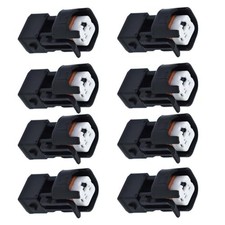 8 pcs Fuel Injector Connector Adapter Replacement for LS1 EV1 to EV6 EV14