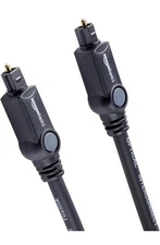 AmazonBasics Digital Optical Audio Toslink Cable - 6 Feet (1.8 Meters) Lot Of 10