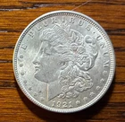 1921 Morgan United States Silver Dollar Coin- No Reserve
