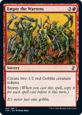 x1 Empty the Warrens - Time Spiral Remastered - NM - MTG