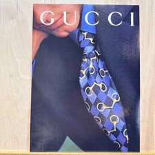 1994 Gucci Menswear Suit Tie Vintage Print Ad Mens Fashion Advert Art