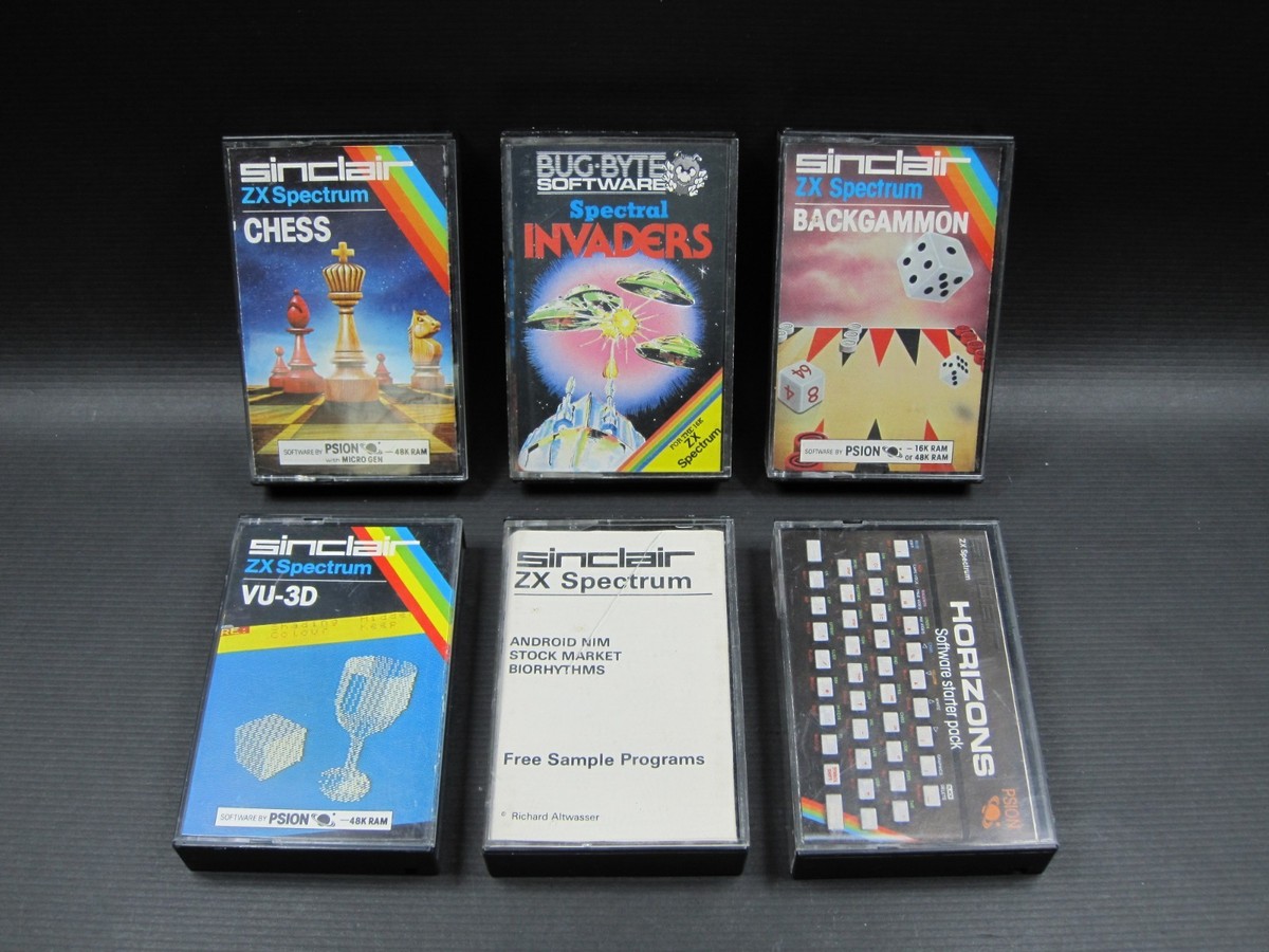 ゲームソフト　0630 47 Lots 6 Sinclair ZX Spectrum Games + Programs ((READ)) | eBay