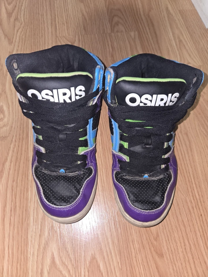 Top alto vintage original Osiris colorido para mujer 7 Foto 3 de 4