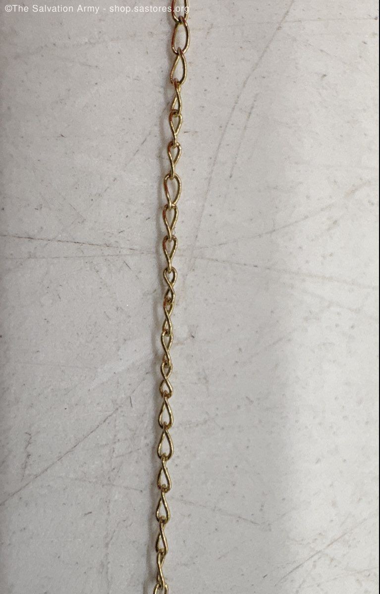 Marked 14k Yellow Gold Circular Ruby Pendant Neck… - image 2