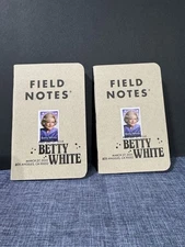Field Notes USPS Betty White Graph Grid Notebooks Qty 2 Notebooks New Not Sealed