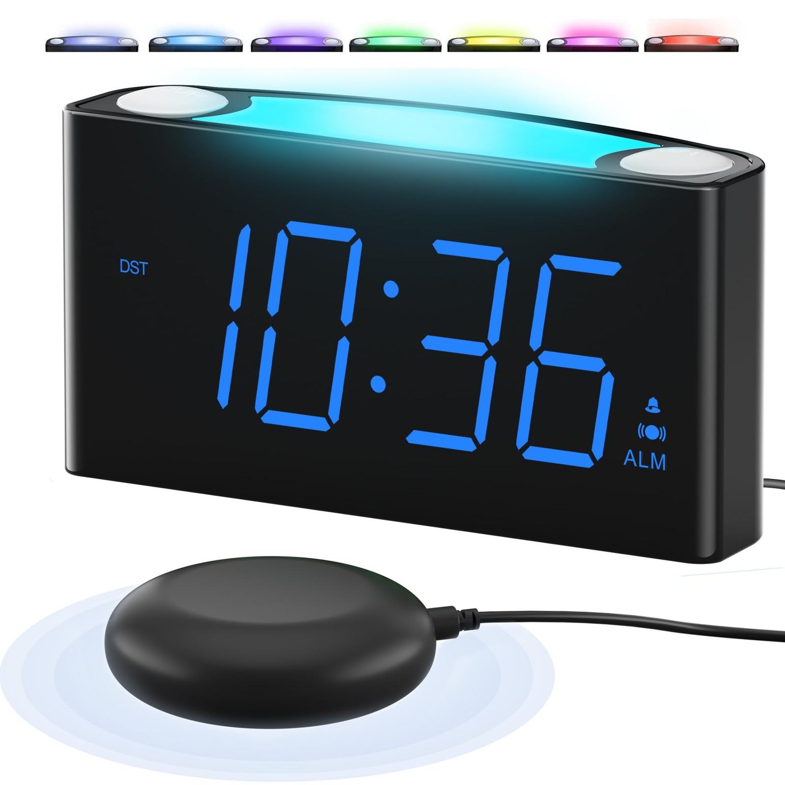For Heavy Sleepers Hearing Impaired Deaf,vibrating Ala...