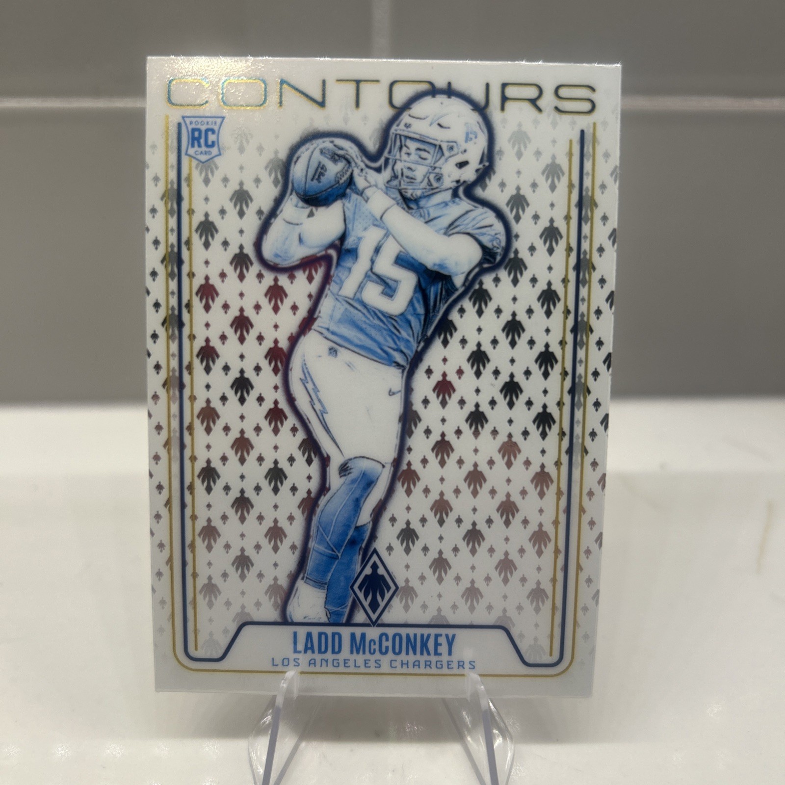 2024 Panini Phoenix - Contours Ladd McConkey #CON-LMY (RC)