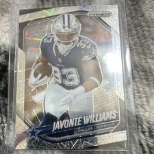 2025 Panini Prizm Javonte Williams Prizm #1 Dallas Cowboys NFL Football
