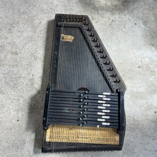VERY Vintage Oscar Schmidt Autoharp Musical Instrument Black 36 String