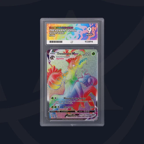 ACE 9   - Trevenant VMAX - 206/203 - Evolving Skies - Pokemon