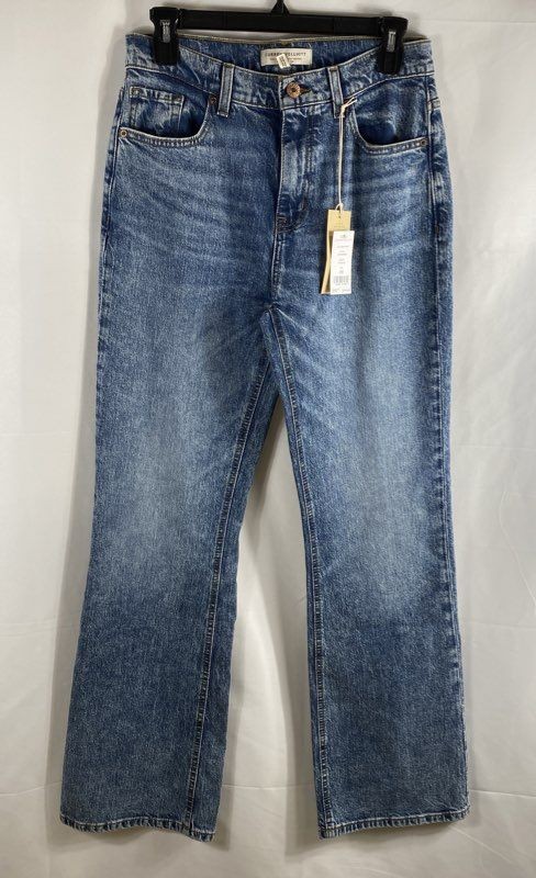 Current/Elliott Women's The Signature Straight Jeans Topanga Wash Sz 28 NWT