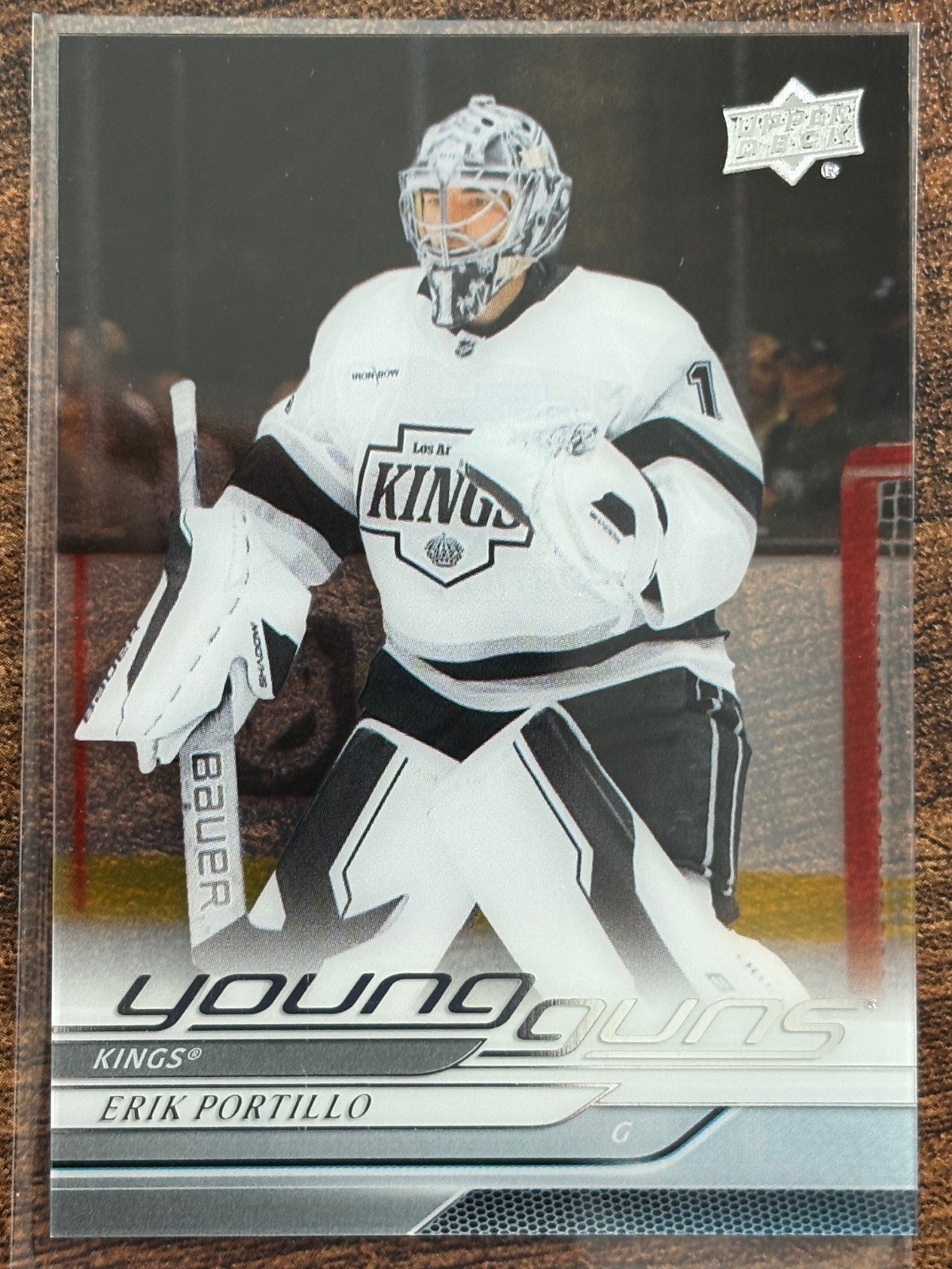 2024-25 Upper Deck Clear Cut Parallel #702 Erik Portillo YG