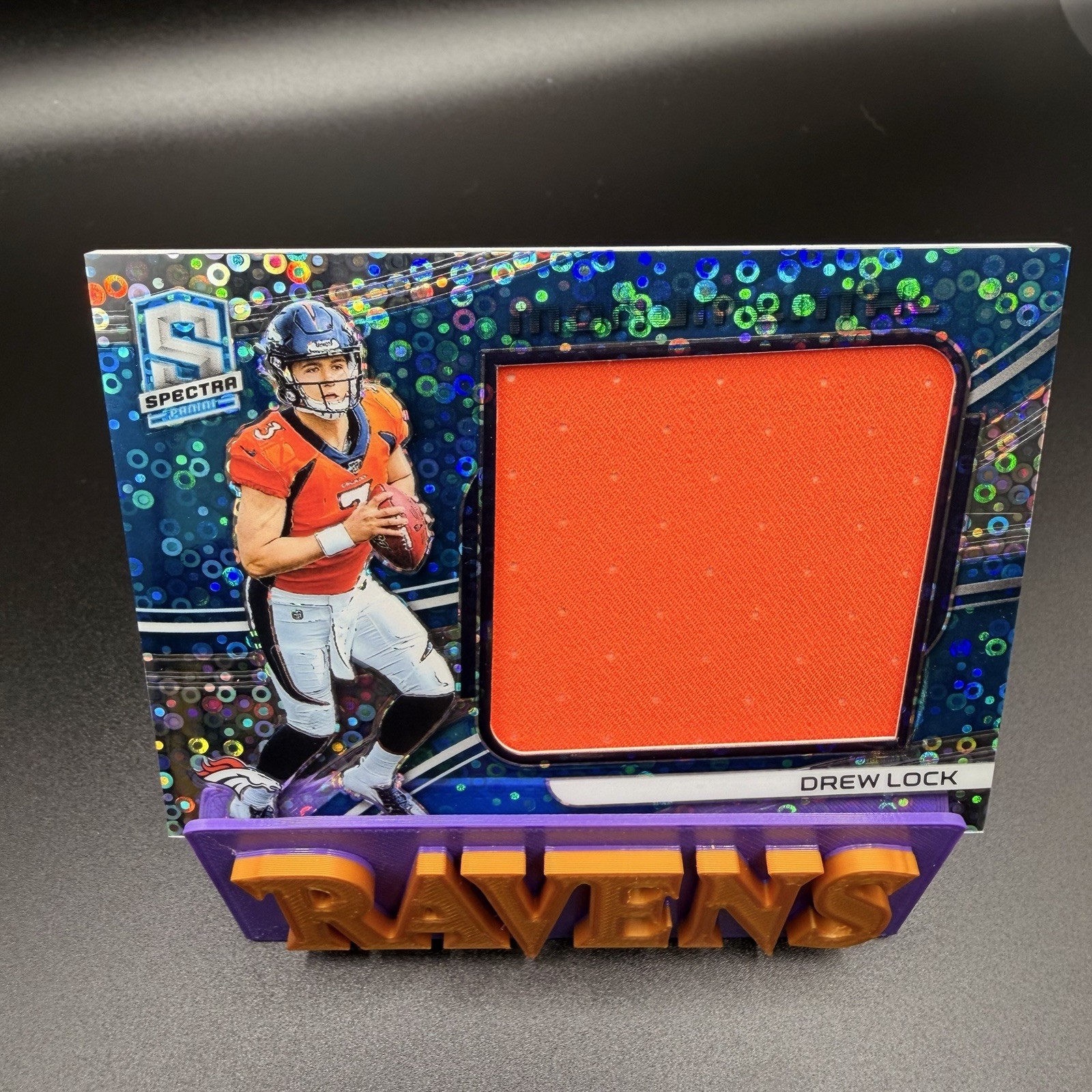 Panini 2019 Spectra - Monumental Memorabilia Prizm Drew Lock #MM-3 /99 MEM