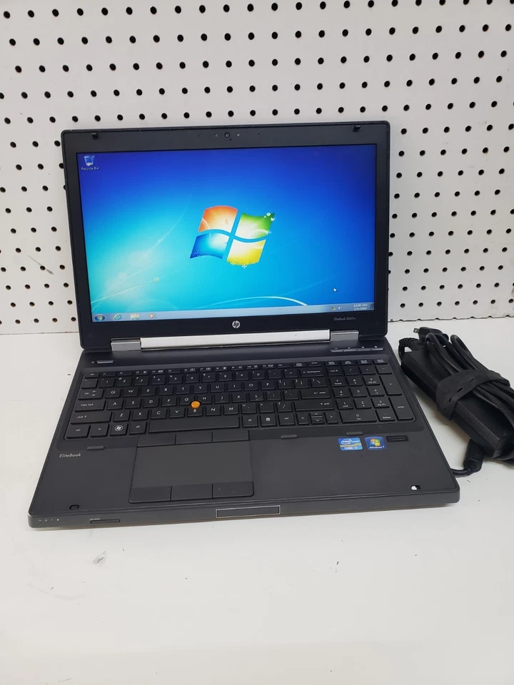 HP Elitebook 8560w 15.5" FHD Intel i7-2820QM 2.30GHz 32GB DDR3 480GB SSD  - Image 4 of 4