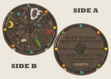 Geocaching Another Cache Is Found PC6PT4 Challenge Coin 1 11