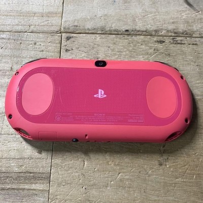 Sony Playstation PS vita 2000 PINK BLACK PCH-2000 working s1320M