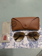 Ray-Ban RB3025 001/51 58-14 Aviator Sunglasses - Light Brown Gradient Lens