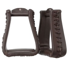 Tough 1 Stirrups Royal King Oversized Western Leather Tread 57-5995